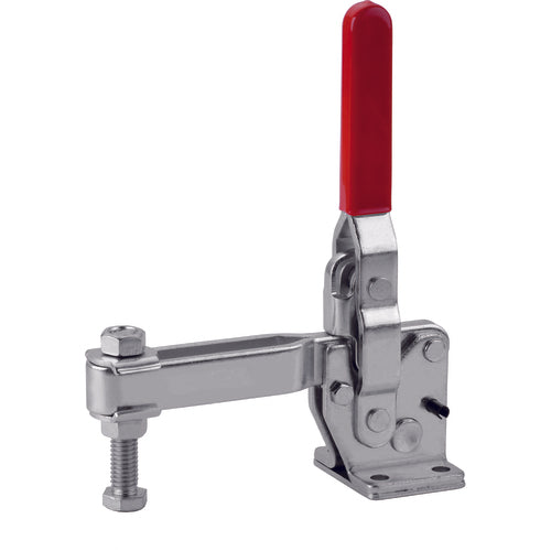 1000 lbs U-Bar Flanged Base Vertical Hold-Down Clamp - Exact Industrial Supply