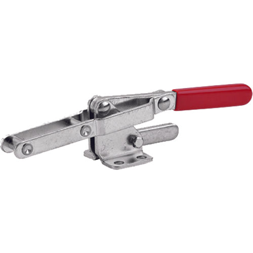 375 lbs Solid Hook Flanged Base Latch Clamp - Exact Industrial Supply