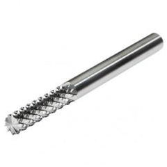 3/8" Dia - 3/8" SH-2-1/2" OAL-Diamond Cut Flute Style D - CBD Router - Exact Industrial Supply