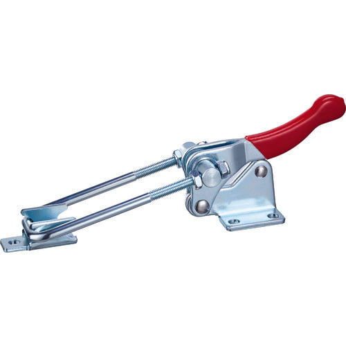 2000 lbs Vertical U-Hook Flanged Base Latch Clamp - Exact Industrial Supply