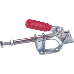 300 lbs 5/16-18 Flanged Base Straight Line Clamp - Exact Industrial Supply