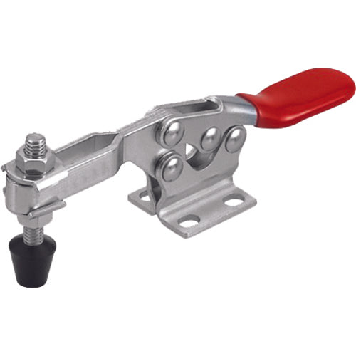 500 lbs U-Bar Flanged Base Horizontal Hold-Down Clamp - Exact Industrial Supply