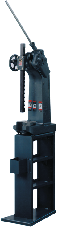 Pedestal Only for 3 Arbor Presses - #3006 - Exact Industrial Supply