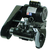 Tool Post Grinder with Interchangeable Spindle - 1HP, 3PH - Exact Industrial Supply