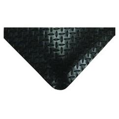 3' x 5' x 9/16" Thick Diamond Comfort Mat - Yellow/Black - Exact Industrial Supply