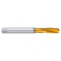 1/4–28 UNF–2B REK.1D TiN Sprial Flute Tap - Exact Industrial Supply