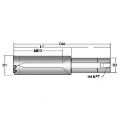 SP54X25-200L Revolution Drill Holder - Exact Industrial Supply