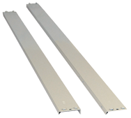96 x 48'' (4 Shelves) - Heavy Duty Channel Beam Shelving Section - Exact Industrial Supply