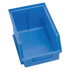 5 7/8″ × 11 1/2″ × 5″ - Blue Plastic Bin - Exact Industrial Supply