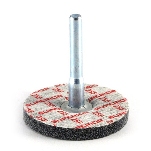 Shur-brite 1-1/2″ × 1/4″ × 1/4″ Shank Mounted Unitized Wheel, 2SF