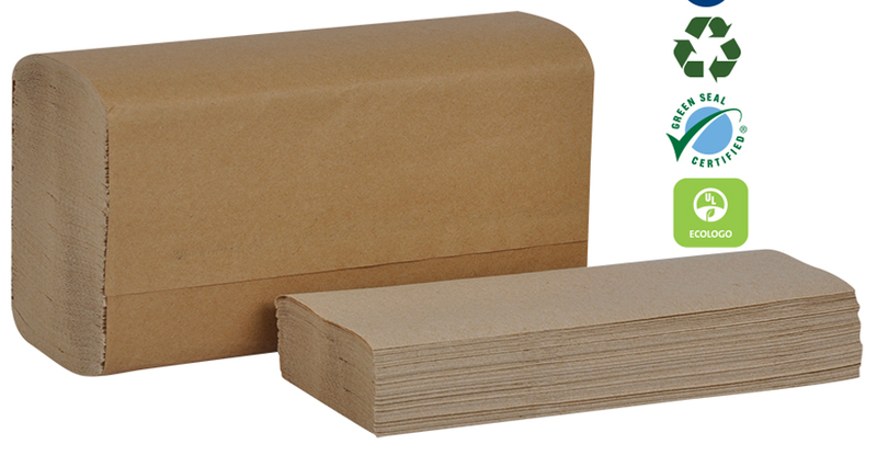 Universal Multifold Towels Natural - Exact Industrial Supply