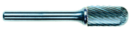 3/8 EdgeHog Cylindrical Radius End Carbide Bur SC-3 Standard Alt Diamond (Double) - Exact Industrial Supply