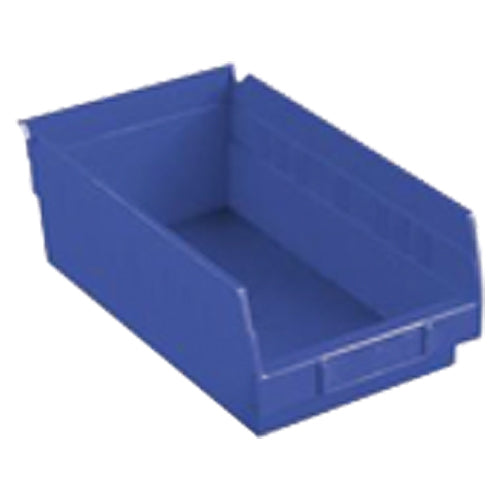8 3/8″ × 11 5/8″ × 4″ - Blue Economy Shelf Bin - Exact Industrial Supply