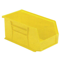 5 1/2″ × 10 7/8″ × 5″ - Yellow Hanging or Stackable Bin - Exact Industrial Supply