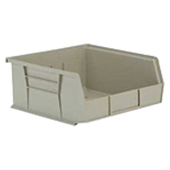 11″ × 10 7/8″ × 5″ - Stone Hanging or Stackable Bin - Exact Industrial Supply