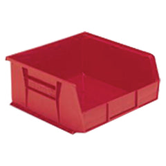 16 1/2″ × 14 3/4″ × 7″ - Red Hanging or Stackable Bin - Exact Industrial Supply