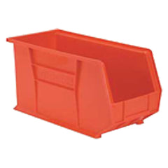 8 1/4″ × 18″ × 9″ - Red Hanging or Stackable Bin - Exact Industrial Supply