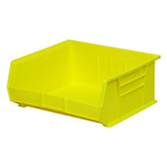 16 1/2″ × 14 3/4″ × 7″ - Yellow Hanging or Stackable Bin - Exact Industrial Supply