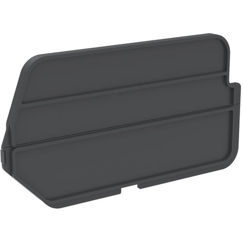6-Pack-5 3/8″ × 3″ - Black - Bin Dividers for use with Akro Stackable Bins - Exact Industrial Supply