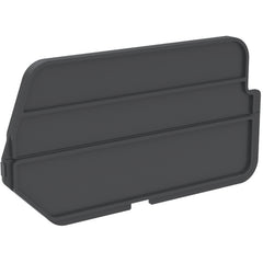 6-Pack-5 3/8″ × 3″ - Black - Bin Dividers for use with Akro Stackable Bins - Exact Industrial Supply