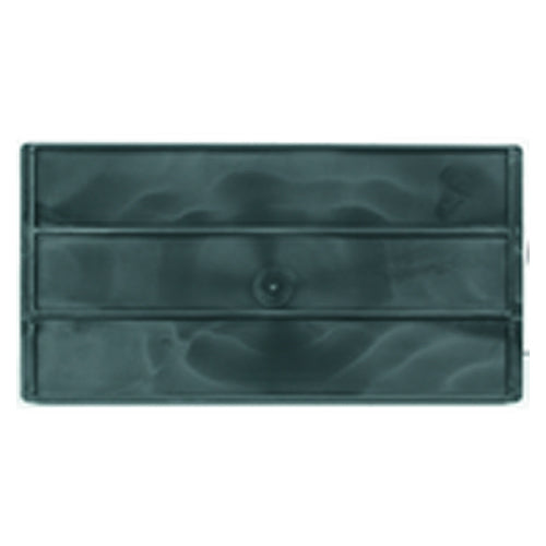 6-Pack-20 1/2″ × 7″ - Black - Bin Dividers for use with Akro Stackable Bins - Exact Industrial Supply