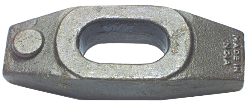 10" Standard Heel Clamp Forged Strap - Exact Industrial Supply