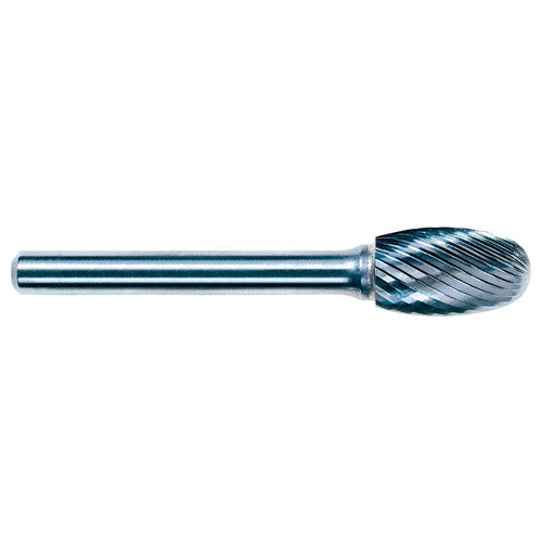 1/4 EdgeHog Elliptical Miniature Carbide Bur SE-51 Fine - Exact Industrial Supply