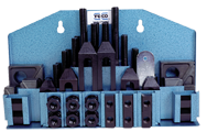 Machinist Clamping Set - #68005; M12 x 1.75 Stud Size; 17mm T-Slot Size - Exact Industrial Supply