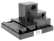 Step Block and Clamping Set - #21004; 1/2 Stud Size - Exact Industrial Supply