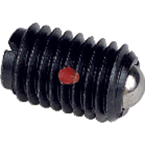 Ball Plunger - 0.25 lbs Initial End Force, .75 lbs Final End Force (5–40 Thread) - Exact Industrial Supply