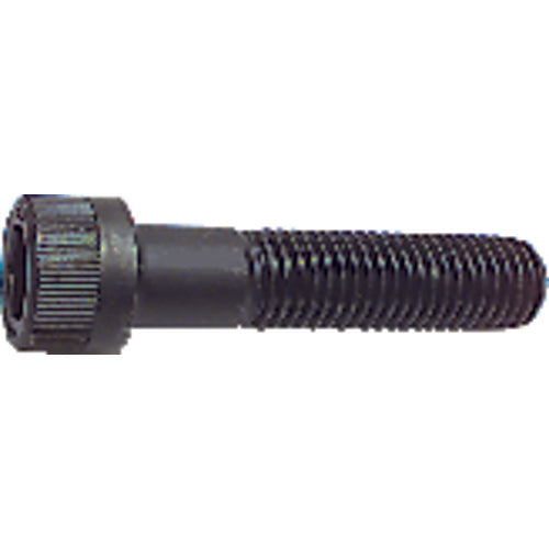 #10-24 × 3/4″ - Black Finish Heat Treated Alloy Steel - Cap Screws - Socket Head - Exact Industrial Supply