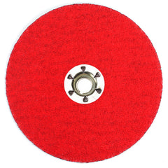 Shur-kut 7″ × 5/8″-11 Ceramic Quick Change Resin Fiber Disc, 36 Grit
