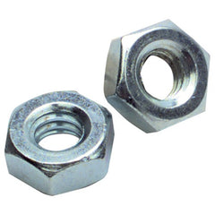 #6-40 - Zinc / Bright - Machine Screw Nut - Exact Industrial Supply