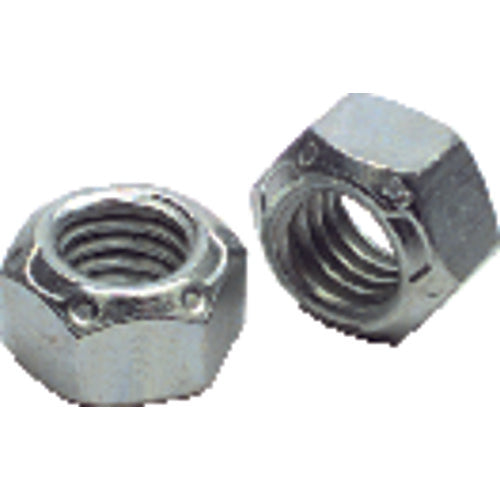 #8-32 - Zinc / Bright - Nylon Insert Stop Nut - Exact Industrial Supply