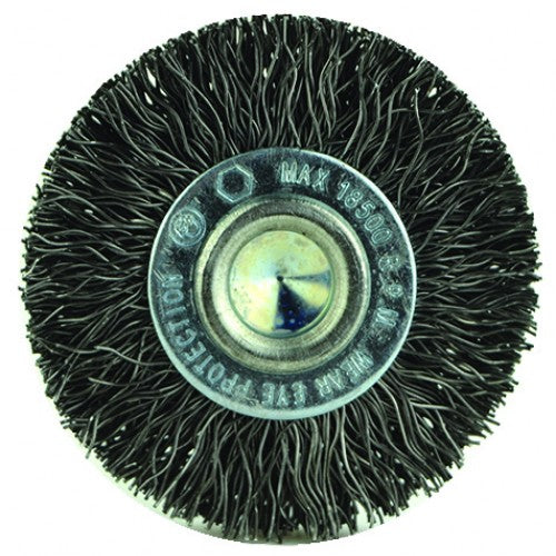 2″ Diameter-1/4″ Shank-0.014″ Wire - Cup Brush - Exact Industrial Supply