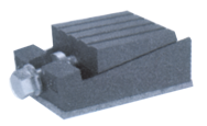 Wedge Action Leveling Jack - #60201 - 3/8'' Rise - 2-1/4 x 3-1/2 x 6'' Size - Exact Industrial Supply