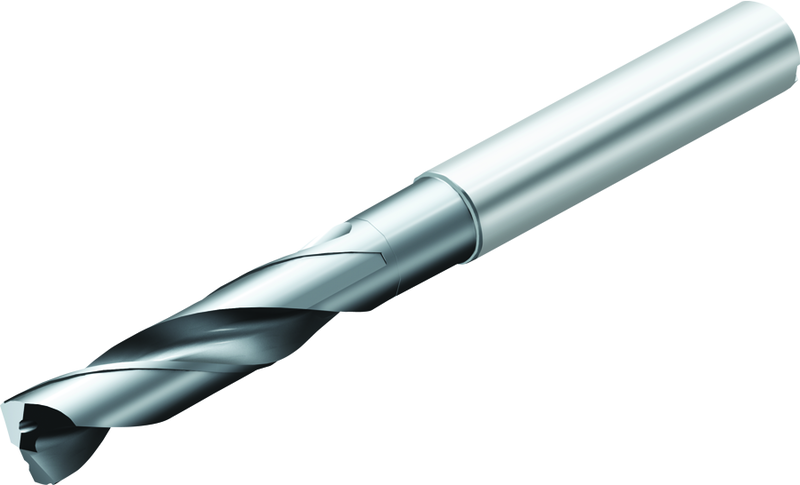 861.1-0714-021A1-GP GC34 7.14mm Dia. 3XD Solid Carbide Drill - Exact Industrial Supply