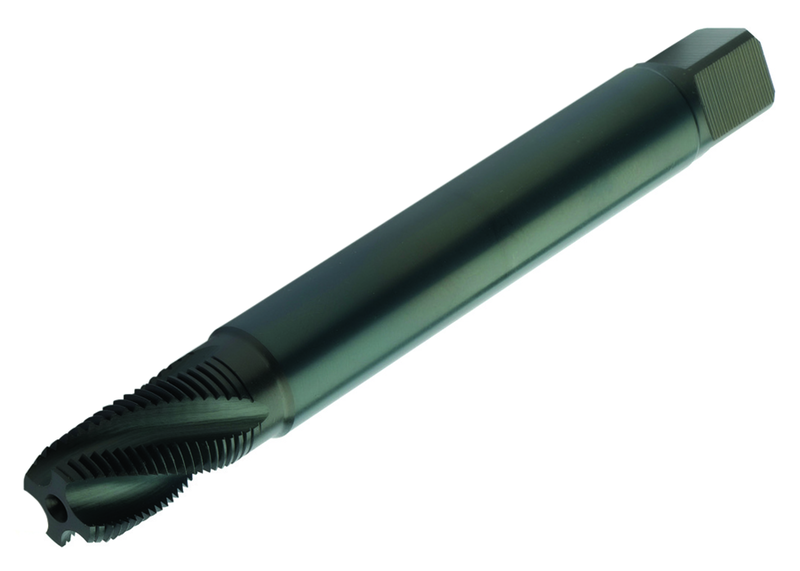 E7361/16 CoroTap 300 Cutting Tap with Spiral Flute NPT 60° 1/16x27 Steam Oxide - Exact Industrial Supply