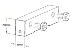Spacer Jaws - Snap Jaws - Part #  6JCS-100 - Exact Industrial Supply