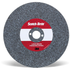Scotch-Brite Laser Braze Finishing Wheel 9″ × 3.7mm × 1-1/4″