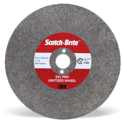 Scotch-Brite EXL PRO Unitized Wheel EX-UW 8A Coarse 8″ × 4.2 mm × 1-1/2″