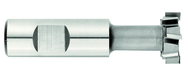 2 x 1/4 x 1-1/4 Shank - HSS - T-Slot Shank Type Cutter - 12T - TiCN Coated - Exact Industrial Supply