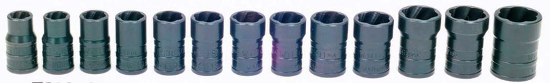 13 Pc. - 3/8" Drive Turbosocket Set SAE & Metric - Exact Industrial Supply
