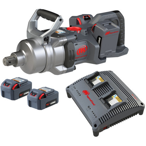 W9491-K4E 20V High-torque 1″ Drive Cordless Impact Wrench Kit, 2600 ft-lbs Nut-busting Torque, 4 Batteries and Charger, Standard Anvil