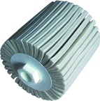 4-1/2 x 2 x 5/8-11" - Felt - Polishing Flap Roll - Exact Industrial Supply