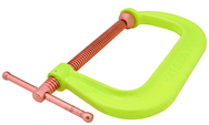 H404CS, 400-CS Series C-Clamp, 0" - 4" Jaw Opening, 2-3/4" Throat Depth - Exact Industrial Supply