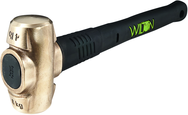 4 lb Head, 16" B.A.S.H® Brass Hammer - Exact Industrial Supply