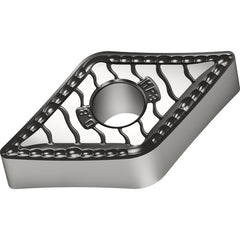 DNMG 432 Double-sided|G WPP10S, 1/32″ Corner Radius, 3/16″ Thick, 1/2″ Inscribed Circle, 55° Diamond, Turning Indexable Insert - Exact Industrial Supply