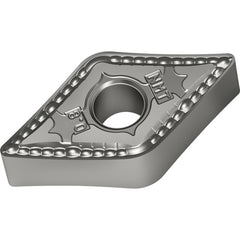 DNMG 432 Double-sided|G WS10, 1/32″ Corner Radius, 3/16″ Thick, 1/2″ Inscribed Circle, 55° Diamond, Turning Indexable Insert - Exact Industrial Supply