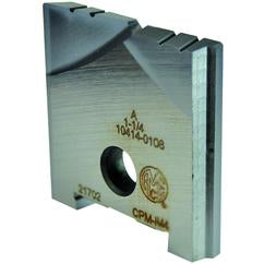 3-19/32'' Dia - Series F - 1/2'' Thickness - HSS 130° - Spade Drill Blade - Exact Industrial Supply